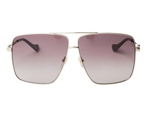 gucci 1087|Gucci™ GG1087S 002 63 Gold Sunglasses .